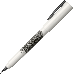 Канцеларски продукт Faber-Castell Писалка Writink, F, бяла