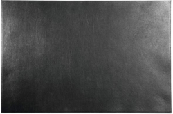 Durable Подложка за бюро, кожена, 65 х 45 cm, черна