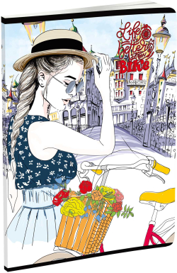 Тетрадка, A4, малки квадратчета 5 x 5 mm, офсетова хартия, 40 листа