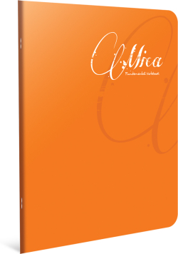 Gipta Тетрадка Mica, А4, бяла хартия, широки редове, PP корица, 80 листа