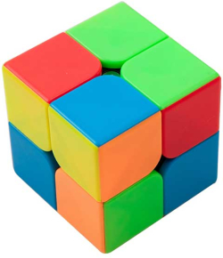 Deli Кубче на Рубик Genius, многоцветно, 2 x 2 x 2