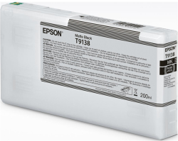 Касета с мастило EPSON T9138 Matte Black Ink Cartridge 200ml