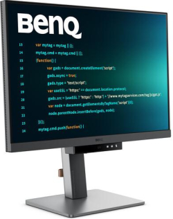 Монитор за програмиране BenQ RD240Q, 24.1, IPS, 2560x1600, 5 ms, 60Hz, HDR10