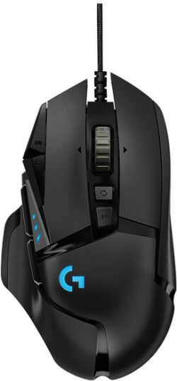 ГЕЙМЪРСКА МИШКА LOGITECH G502 HERO - USB - Черна - PN 910-005470