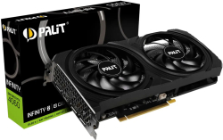 Видеокарта Palit GeForce RTX 4060 Infinity 2 DLSS 3, 8GB GDDR6, 3x DisplayPort, 1x HDMI