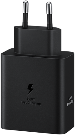 Принадлежност за смартфон Samsung Power Adapter Duo network charger 2x USB-C 50W - black