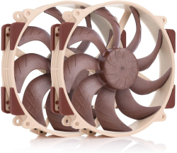 Вентилатор Noctua комплект вентилатори FAN SET 2 x Fan 140mm - NF-A14x25r G2 PWM Sx2-PP