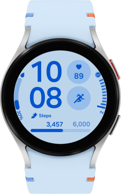 Смарт часовник Samsung Galaxy Watch FE, 1.2" Super AMOLED, NFC, BT 5.3, 247 mAh, 5ATM, Син