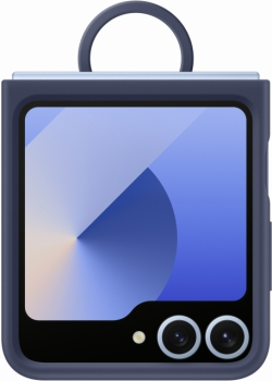 Калъф за смартфон Samsung Galaxy Flip6 Silicone Case  Ring Navy