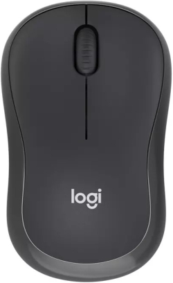 Безжична мишка Logitech M240 - тъмносива
