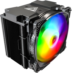 Охладител за процесор Montech AIR COOLER 210, CPU Cooler, 210W TDP, ARGB, Black