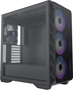 Кутия Montech AIR 903 MAX, Mid-tower, TG, 4x140мм Fans, ARGB, Черен