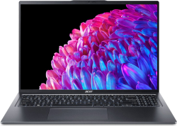Лаптоп Acer Swift Go 16, Core Ultra 5 125U, 16GB, 512GB SSD NVMe, 16\" 1920 x 1200, Графитeн на ниска цена.