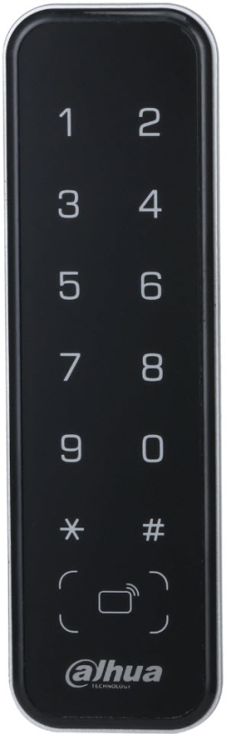 Безконтактен четец RFID 125kHz и клавиатура Wiegand 34-bit интерфейс RS485