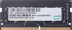 Памет Apacer памет RAM 8GB DDR4 SODIMM 1024x8 3200MHz - AS08GGB32CSYBGH