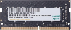 Памет Apacer памет RAM 8GB DDR4 SODIMM 1024x8 2666MHz - AS08GGB26CQYBGH