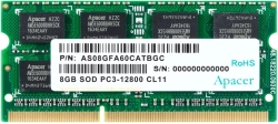 Памет Apacer памет RAM 8GB DDR3 SODIMM 512x8 1600MHz - AS08GFA60CATBGC