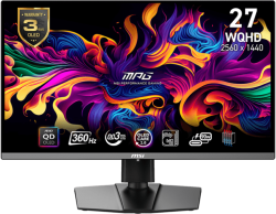 Монитор MSI MPG 271QRX QD-OLED Gaming Monitor, 27" 360Hz, WQHD (2560x1440) 16:9