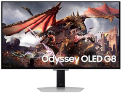 Монитор Samsung 32DG802 32" Odyssey SMART OLED G8, 3840x2160, 240Hz, 0.3ms, DP, 2xHDMI