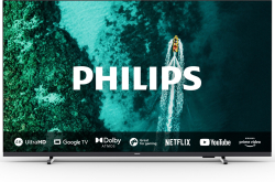 Телевизор Philips 65PUS7409, 65" 4K UHD, 60Hz, 3x HDMI, 2x USB, 802.11ac, 20W RMS, Черен