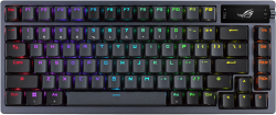 Клавиатура ASUS ROG AZOTH, Безжична, ВТ 5.1, Подсветка, RGB, ROG NX Red, USB Type-C, Черен