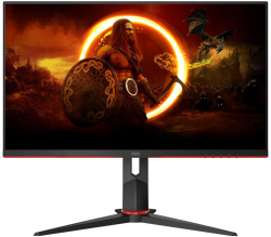 Монитор Геймърски AOC 27G2ZN3/BK, 27'', Gaming monitor, VA WLED, 16:9, FHD 1920x1080, 0.5ms, 280Hz