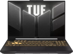 Лаптоп ASUS TUF Gaming F16, Core i7-13650HX, 16GB, 1TB SSD NVMe, RTX 4060 8GB, 16" FHD, Черен