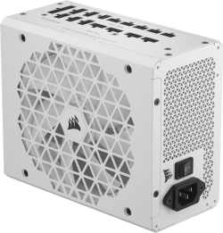 Захранване Corsair RM1200x SHIFT White, 1000 W, ATX, 140 мм, Active PFC, Модулно, 80 Plus Gold