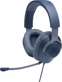 Слушалки [JB-Q100-BL] Геймърски жични слушалки JBL Quantum 100 - сини