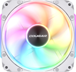 Вентилатор Cougar fan APOLAR 120 ARGB White, Fan Speed 600-2200 RPM±200RPM, Air Flow 75.38