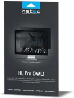 Други Natec Privacy Filter, Owl, 15.6", 16:9