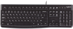 Клавиатура Стандартна клавиатура Logitech K120, US, ритейл опаковка