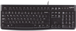 Стандартна клавиатура Logitech K120, US, ритейл опаковка