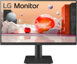 Монитор LG 24MS550-B, 23.8" FHD, IPS, 100 Hz, 250 cd/2, 5 ms, 16:9, 2x HDMI, 2x 2W, !Черен