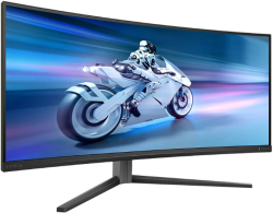 Монитор Philips 34M2C6500, 34" Curved 1800R QD-OLED, 3440x1440@175Hz, 0.03ms