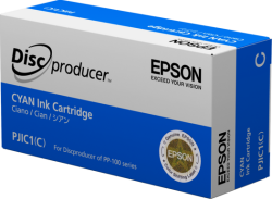 Касета с мастило Epson Discproducer Ink PJIC7(C), Cyan