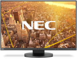 Монитор NEC MultiSync EA241F, IPS, 23.8 inch, Wide, 1920x1080, DVI-I, DP, HDMI, VGA, USB, Черен