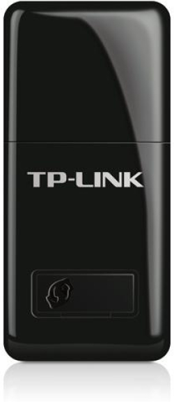 Безжичен адаптер TP-LINK TL-WN823N, 300 Mbps, USB, Вградена антена