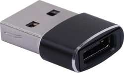 Кабел/адаптер VCom Адаптер Adapter USB 2.0 AM -- Type-C F - CA435M