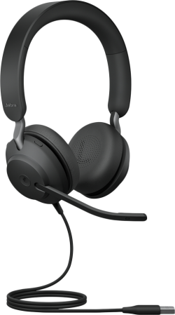 Слушалки JABRA EVOLVE2 40 SE, USB-A, MS Stereo