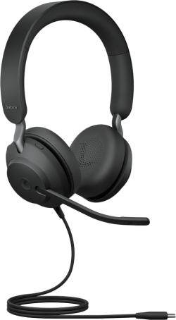Слушалки JABRA EVOLVE2 40 SE, USB-C, MS Stereo