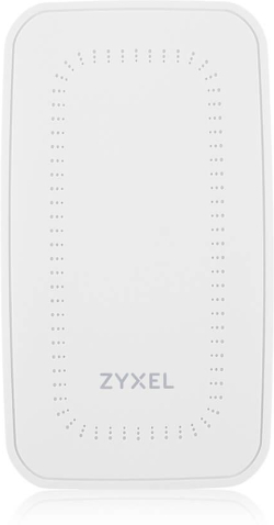 Безжично у-во ZYXEL WAX300H, 2.4-5GHz, 575-2400Mbps, 802.11 ax, -99 dBm, 160 MHz, L2, Rogue AP, Бял