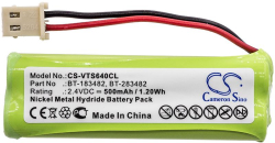 Батерия за смартфон Батерия за телефон 2.4V NiMH 500mAh BT-183482 за V TECH 89134801