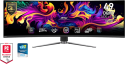 Монитор MSI MPG 491CQP QD-OLED, 49", 144Hz, 0.03ms, DQHD 5120x1440, 32:9 2x HDMI (2.1), Type-C