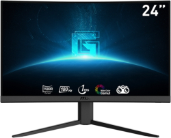 Монитор MSI G24C4 E2, 23.6", VA, 1ms, 180Hz, AG, FHD 1920x1080, Curved, 1500R, Adaptive sync