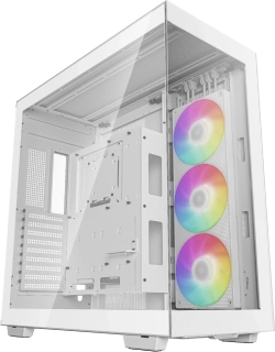 DeepCool кутия Case E-ATX - CH780 WH - Dual-Chamber