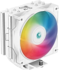 Охладител за процесор DeepCool охладител CPU Cooler AG400 White - Addressable RGB - LGA1700-AM5