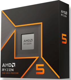 Процесор AMD Ryzen 5 9600X, 6C-12T, 3.90-5.40, 32MB cache, AM5, 4 nm, 65 W, BOX