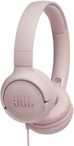 Слушалки JBL T500 PINK HEADPHONES