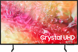 Телевизор Samsung Crystal UHD DU7192, 43" 3840 x 2160 4K, 60 Hz, 802.1ac, HDMI, Bluetooth 5.2, Черен